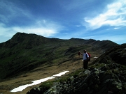 53 la cresta da percorrere da Passo a Cima Lemma...